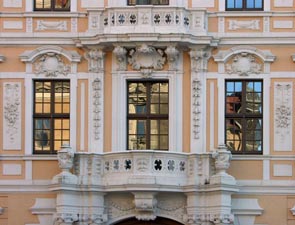Taschenbergpalais "Hotel Kempinski" in Dresden - Fassadendetail